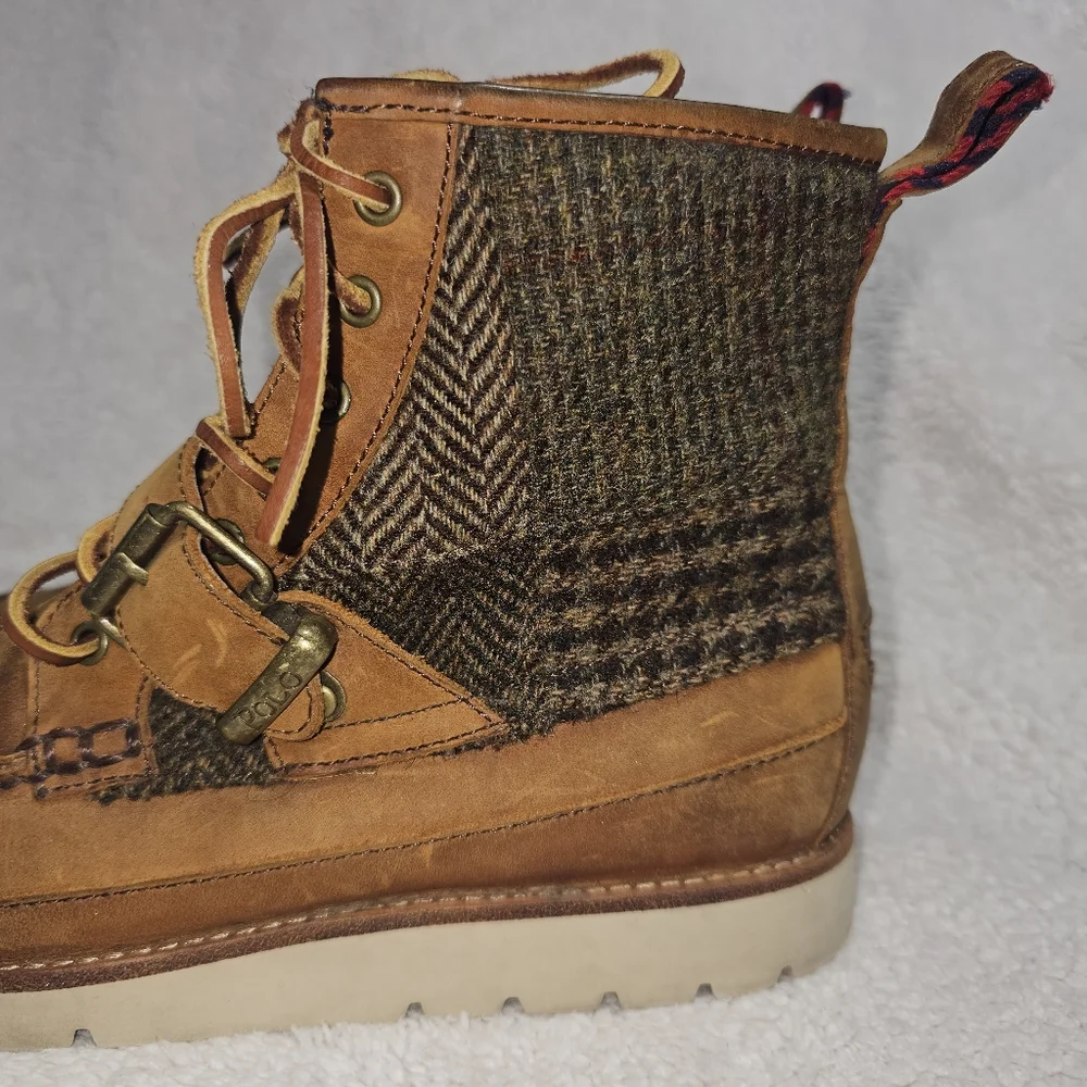 Polo Ralph Lauren Men's Brown Leather Boots